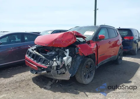 2019 Jeep Compass Altitude 4X4 from USA, damaged, VIN 3C4NJDBB3KT806607